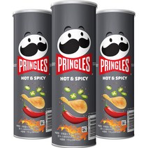 프링글스 핫 앤 스파이시, 110g, 3개