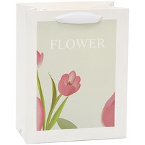 마켓감성 플라워튤립 쇼핑백 7p, 타입 1