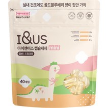 아이앤어스 미니 캡슐세제 골드블루베리향, 1개