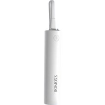 로모스 케이블 일체형 미니 보조배터리 2000mAh C타입, 화이트, PSC02
