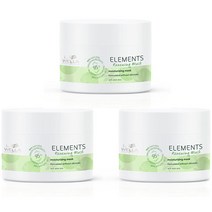 웰라 프로페셔널 엘리먼츠 리뉴잉 헤어마스크, 3개, 150ml