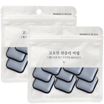 모나코올리브 층간 소음방지 무빙슬라이더 고요한 위층의 비밀 패드 사각 25 8p, 2개, 그레이