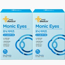 마이펫닥터 반려동물 모닉아이즈 영양제 60g, 2개