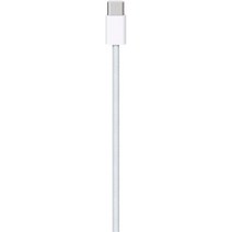 [appleadccable] Apple 정품 충전 케이블 우븐디자인 USB-C 1m, 화이트