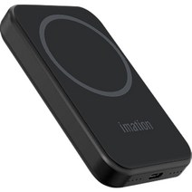 이메이션 맥세이프 보조배터리 5000mAh, 블랙, IMWP100M.BK