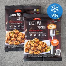 푸드렐라 페퍼 톡 치킨볼 (냉동), 300g, 2개