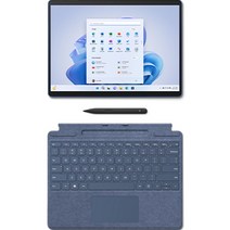 마이크로소프트 2022 서피스 프로9 노트북 13 + 키보드 + 슬림펜 2, 256GB, QEZ-00049/8X6-00113, 코어i5, Sapphire(노트북), Sapphire(키보드), WIN11 Home, 8GB