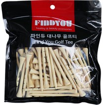 FINDYOU 대나무 골프 롱티 65p, 우드