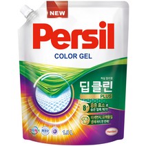 퍼실 딥 클린 플러스 컬러젤 액상세제 드럼용 일반용 리필, 1.8L, 1개