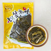 행복찬미 초록들 갓 간장절임, 1kg, 1개