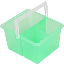 굿프랩 2 in1 사각 멀티 미술 물통, 민트