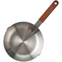 에비히슈테른 인덕션 레카 우드핸들 통삼중 스텐 편수냄비, 18cm