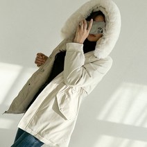 여성용 조안나 샤인 퍼 패딩 점퍼