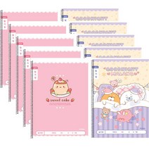 아이비스 초등슬림일기장 넓은칸 푸딩 5p + 꿈나라 5p 세트, 혼합색상, 1세트