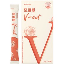 건강한이유 모로오렌지 모로핏 브이 컷 10p, 1개, 100g