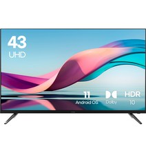 루컴즈 4K UHD TV 스탠드형, 고객직접설치, 109cm(43인치), T43FCUKU01LA