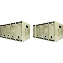 에스아이상사 문서보관상자 10p, 회색, 1단