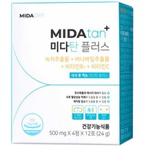 미다다이어트 미다탄 플러스 식후 1포케어 다이어트 건강기능식품 탄수화물과 에너지대사 체지방감소 12포 24g, 48정, 1개