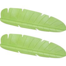 키친피플 싱크대 나뭇잎 물막이, 2개, 그린