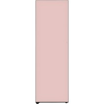 LG전자 컨버터블 패키지 오브제컬렉션 냉장전용고 우터치 우열림 본품 X322GP3SK 386L 방문설치, 핑크, X322AA3(X322GP3SK)