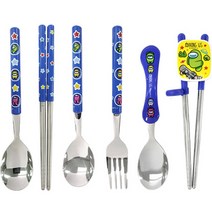 어몽어스 한번에수저 스푼교정젓가락 + 슬림손잡이스푼포크 + 슬림스푼진공젓가락 세트, 혼합색상, 교정젓가락 + 스푼 + 포크 + 젓가락