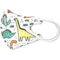 러블리앙즈 유아용 더예쁜 3겹 입체 프리미엄 마스크 소형, M6 다이노, 10개입, 3개