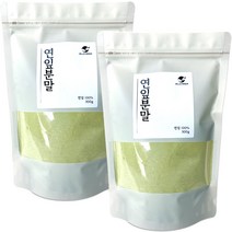 헬로우그린 국내산 연잎 분말 팩, 2개, 300g