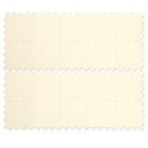 소리안나 10T 파스텔 유아용 퍼즐 매트 30cm, 20개, 아이보리