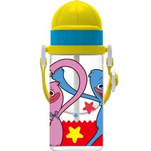 르번 파피 플레이 타임 야구모자 빨대보틀, 350ml, 혼합색상