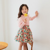 루디아키즈 여아용 엔젤 퍼프티