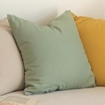 마리하우스 쥬뗌므 무지 쿠션커버