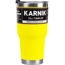카르닉 이중 진공 스텐 텀블러, 900ml, 옐로우
