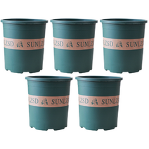 나비다 유럽스타일 화분 5p, 그린