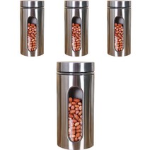 스테인리스 밀폐용기 1300ml, 단품, 4개