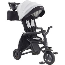 삼천리자전거 아동용 KEDI 폴딩 세발 자전거 + 실내보관 휠 커버 세트, 미스티 그레이