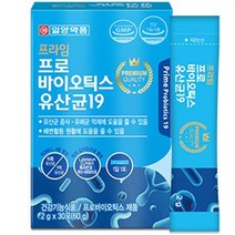 일양약품 프라임 프로바이오틱스 유산균19 30p, 60g, 1개