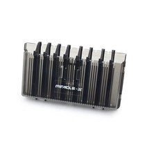 미라클 싸파 태클박스 에기 홀더, 투명블랙, 1개