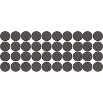 다해유 탁월한 의자 쇼파 소품 커버 원형 38mm, 혼합색상, 40개