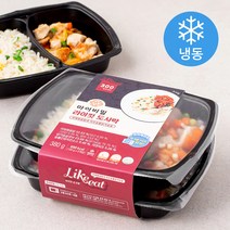 마이비밀 라이킷 도시락 야채볶음밥과 치즈숯불닭가슴살 2개입 (냉동), 380g, 1개