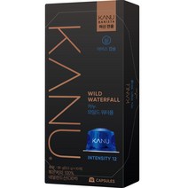 카누 바리스타 머신 전용 캡슐커피 와일드워터폴, 9.5g, 10개입