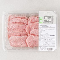 성지농장 동물복지 인증 등심 돈가스용 (냉장), 500g, 1개