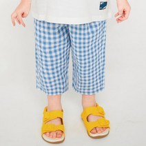 젤리스푼 유아용 HIT 쿨 시어서커 체크 팬츠