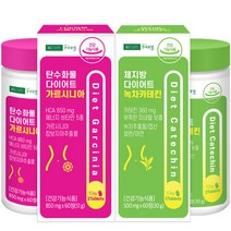 건국유업 체지방 다이어트 녹차카테킨 30g + 탄수화물 다이어트 가르시니아 51g 세트, 1세트