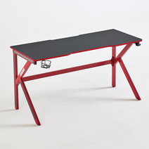 에포크 위닛 게이밍책상 1600 방문설치, 레드