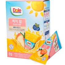 돌 후룻팝 피치 8p, 62ml, 1개