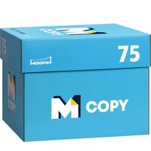MCopy 복사용지 75g, A4, 2500개입