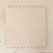 롤베이비 셀프시공 PVC 퍼즐매트, 베이지, 8개