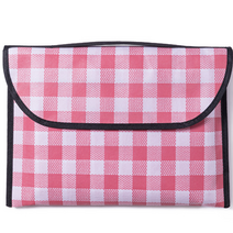 씨앤큐 대형 방수 돗자리 매트, 레드