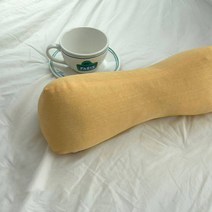 누아 바이오비드폼 베개, 옐로우, 1개