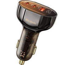 맥도도 디스플레이 100W 3포트 차량용 고속충전기 PDx2+USB-A, CC-2310, 브라운
